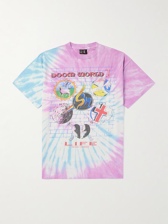 Print multicolor t-shirt from Saint Mxxxxxx