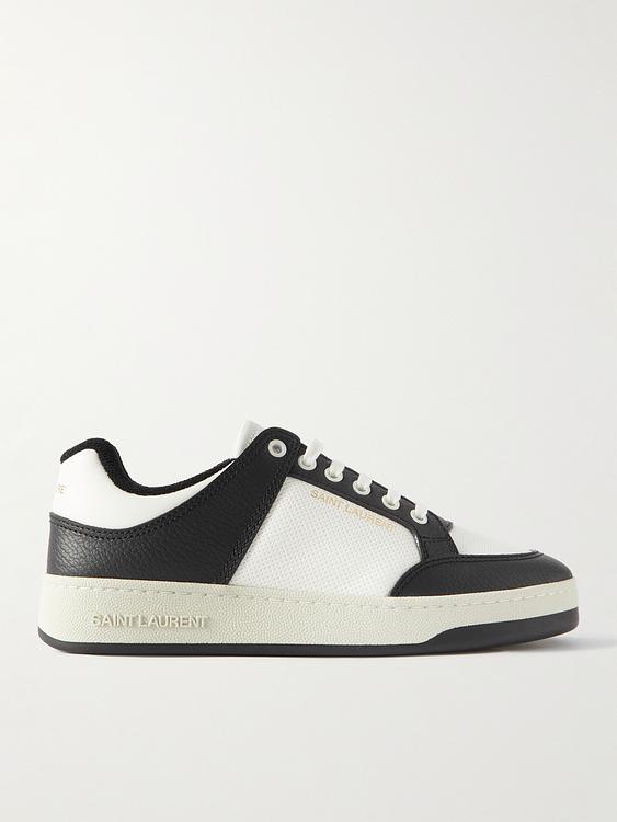 Print grey sneakers from Saint Laurent