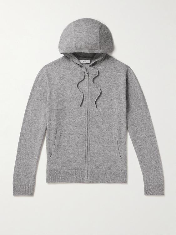 Grey hooded sweatshirt from Mr P.