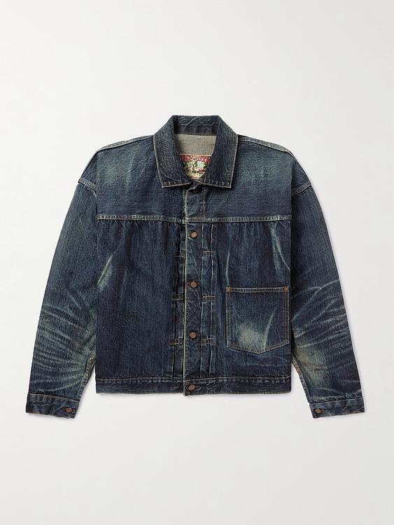 Black denim jacket from Saint Mxxxxxx