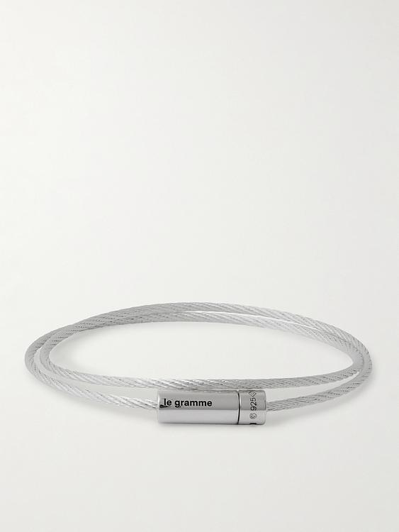 Grey bracelet from Le Gramme