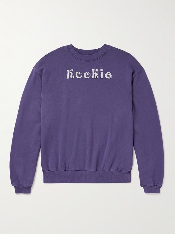 Print blue sweatshirt from Kapital