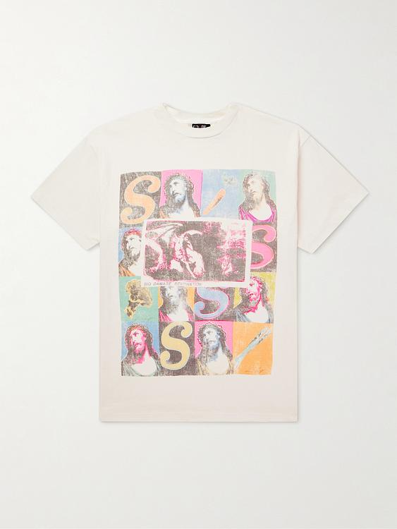 Print white t-shirt from Saint Mxxxxxx