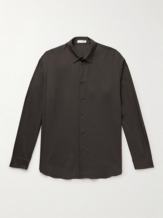 Dark grey casual shirt from The Row