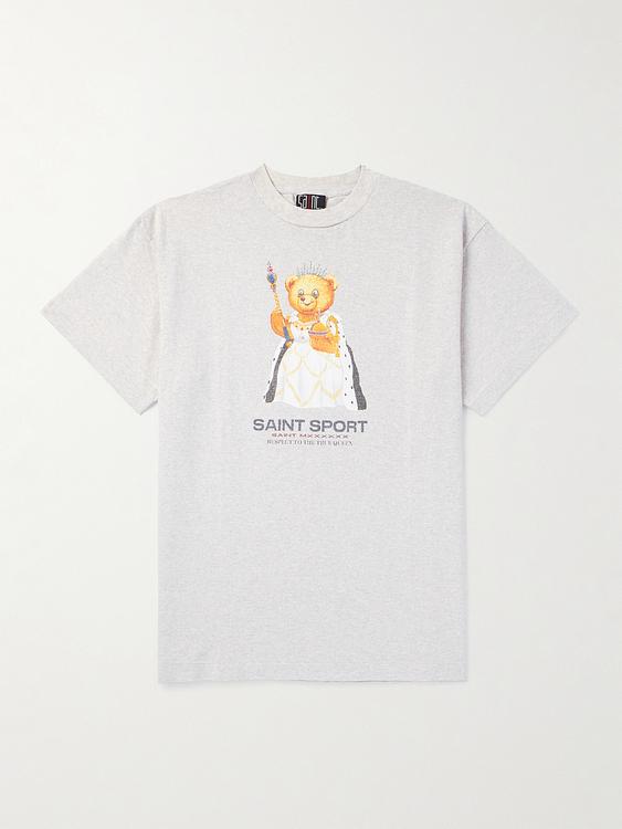 Print white t-shirt from Saint Mxxxxxx