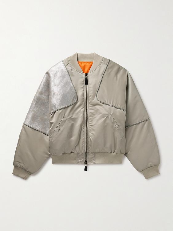 Taupe casual jacket from Kapital