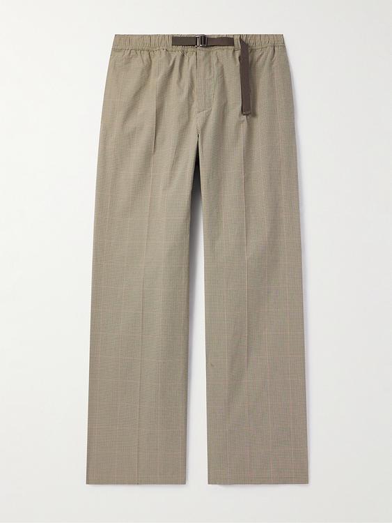 Taupe wide-leg casual trousers from Our Legacy