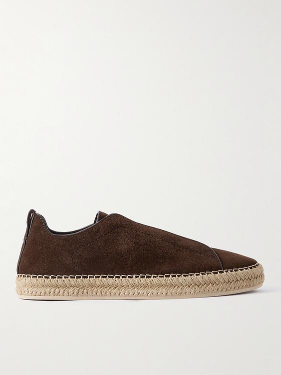 Dark brown sneakers from Zegna