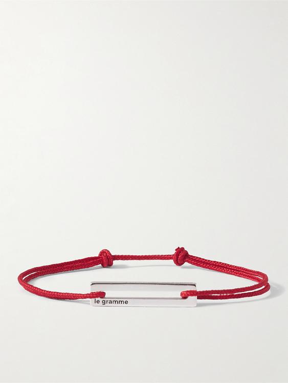 White bracelet from Le Gramme