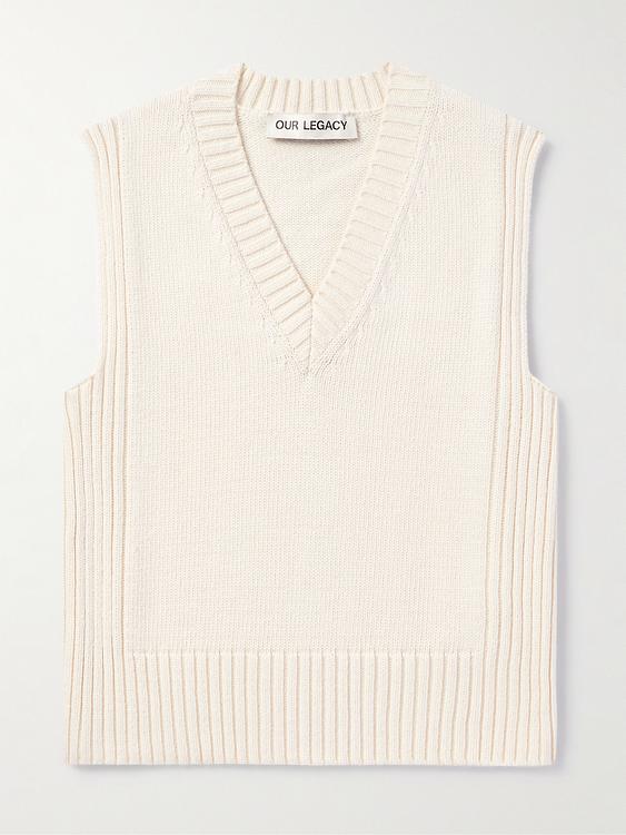 White pullover from Our Legacy