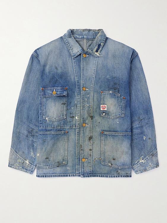 Blue denim jacket from Saint Mxxxxxx