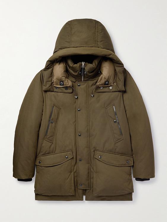 Dark green casual jacket from Tom Ford