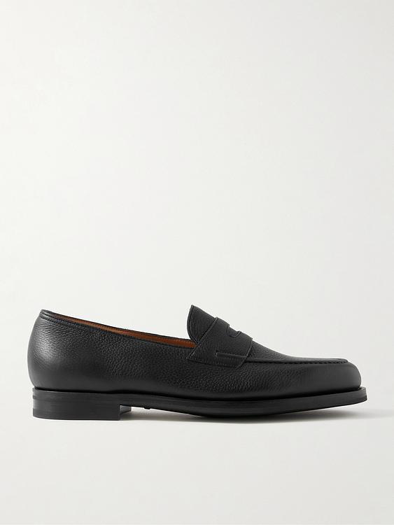 Black loafers from John Lobb