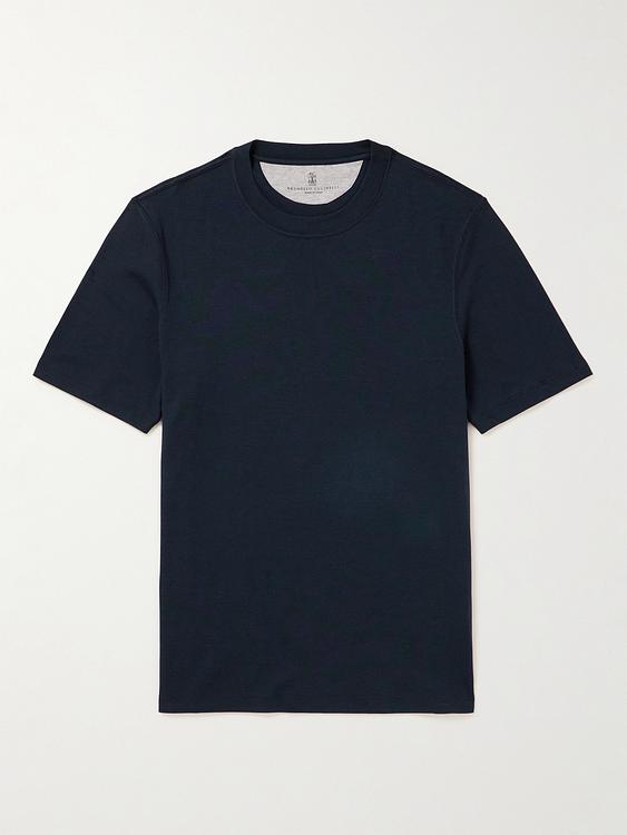 Black t-shirt from Brunello Cucinelli