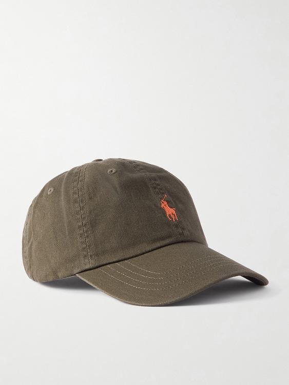 Print taupe cap from Polo Ralph Lauren