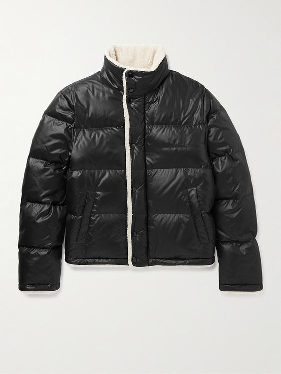 Black down jacket from Saint Laurent