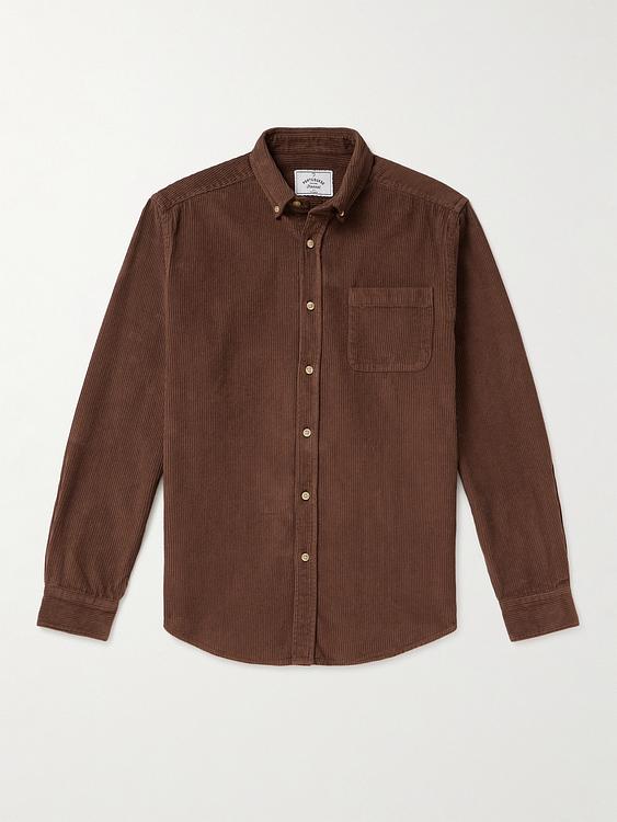 Brown casual shirt from Portuguese Flannel