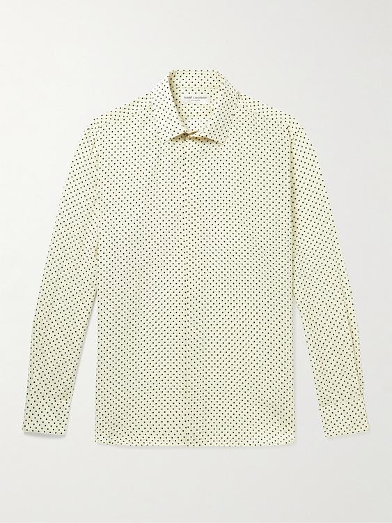 White casual shirt from Saint Laurent