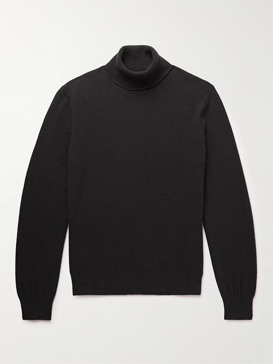 Black turtleneck from The Row