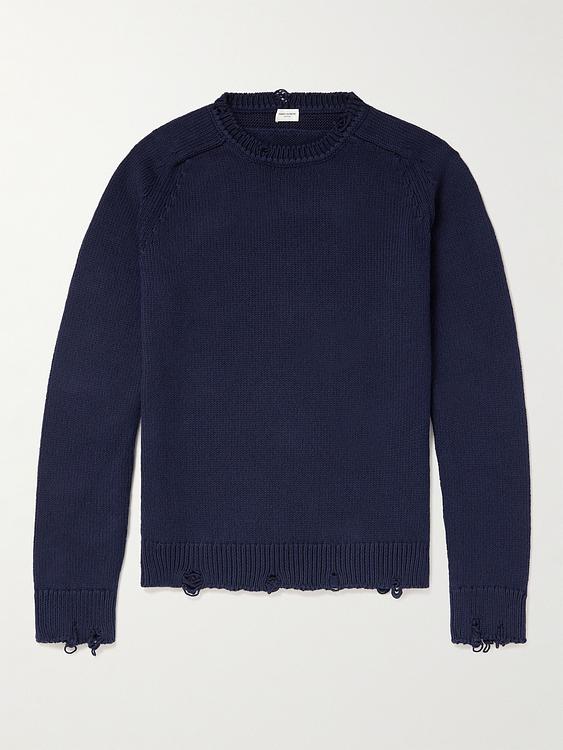 Dark blue sweatshirt from Saint Laurent