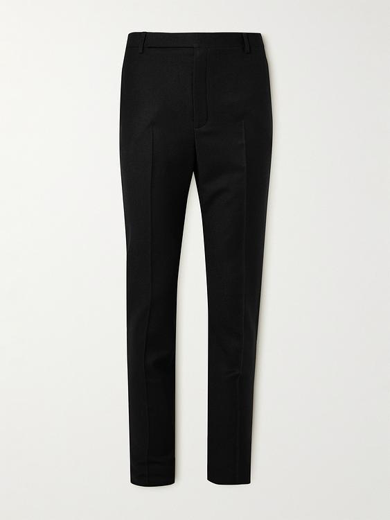 Black formal trousers from Saint Laurent