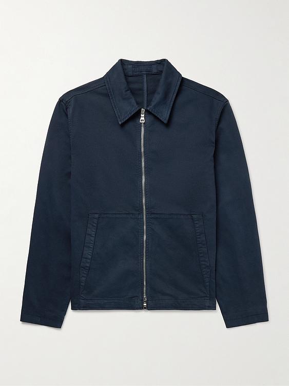 Dark grey casual jacket from Mr P.