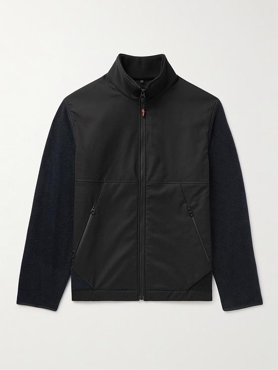Black casual jacket from Loro Piana