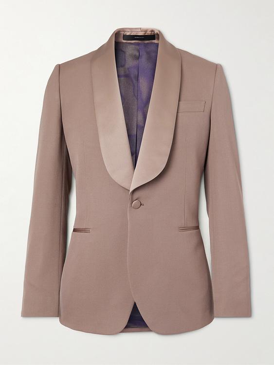 Grey tuxedo jacket from Paul Smith