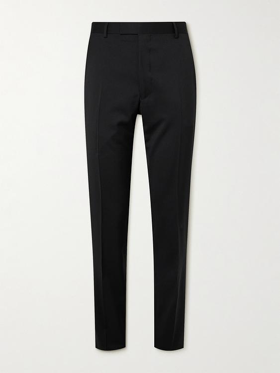 Black tuxedo trousers from Mr P.