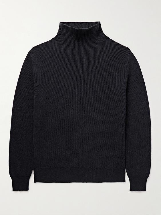 Black turtleneck from The Row