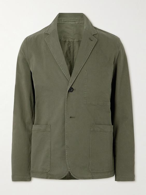 Dark green blazer from Mr P.