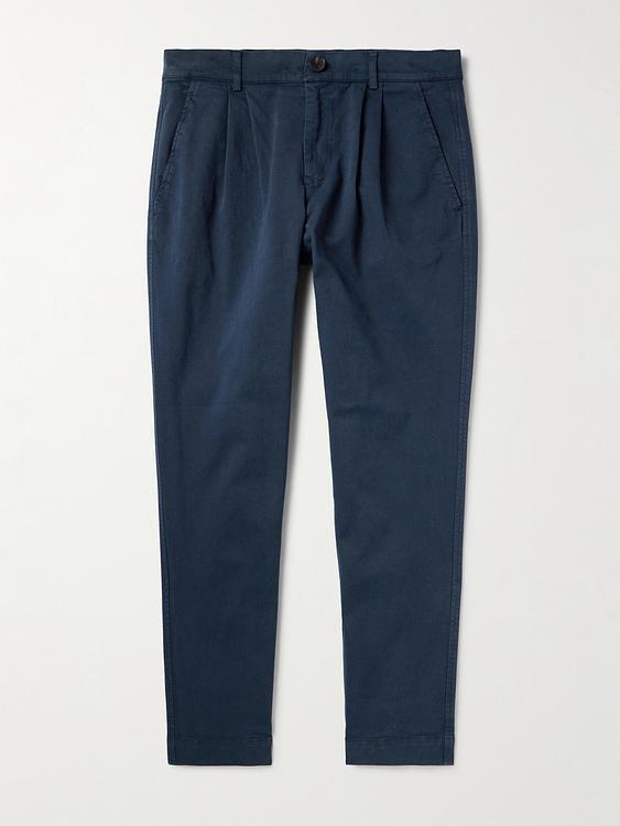 Dark blue chinos from Mr P.