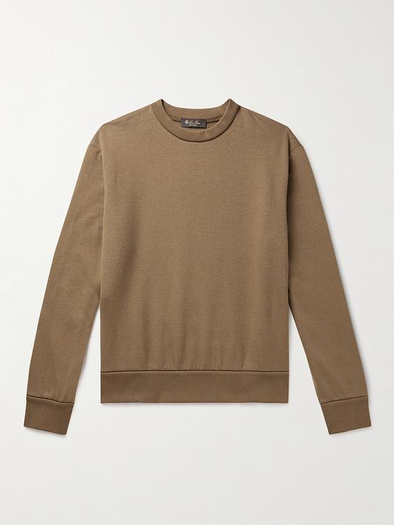 Brown sweatshirt from Loro Piana