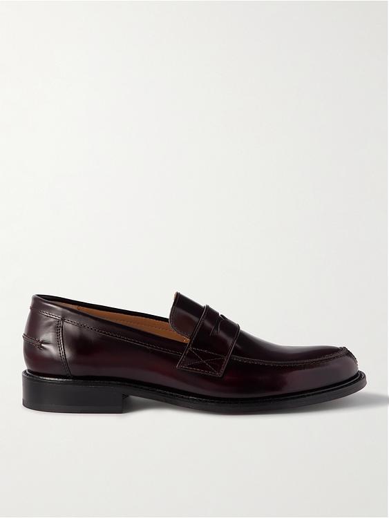 Black loafers from Mr P.