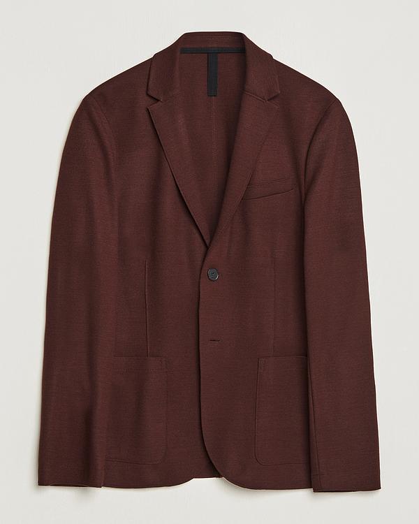 Brown blazer from Harris Wharf London