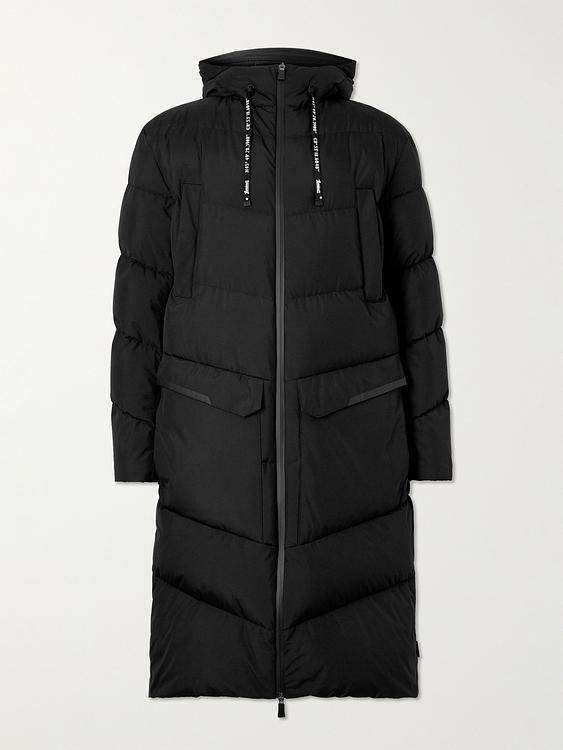 Black parka from Herno Laminar