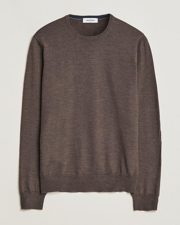 Dark brown sweater from Gran Sasso