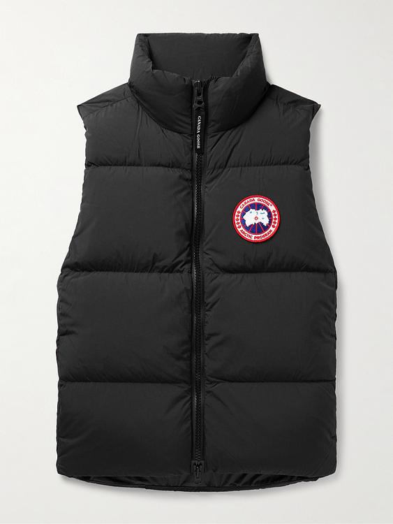 Black vest from Canada Goose