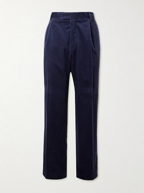 Dark blue chinos from Mr P.