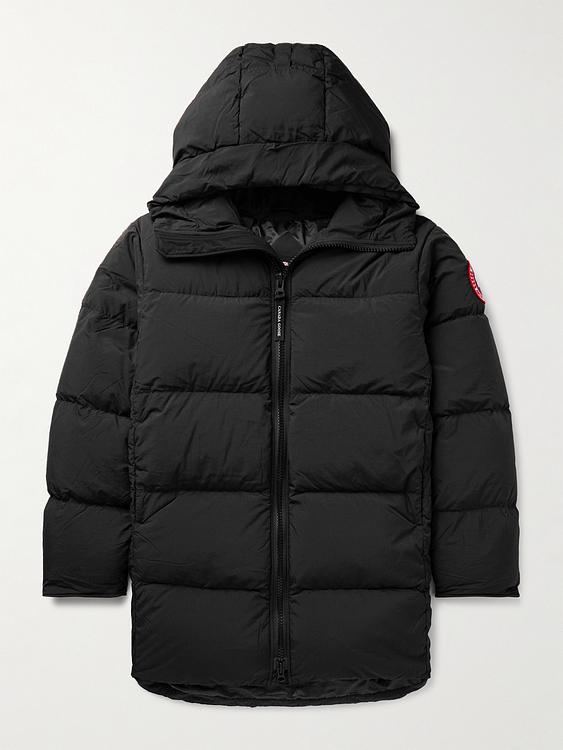 Black down jacket from Canada Goose