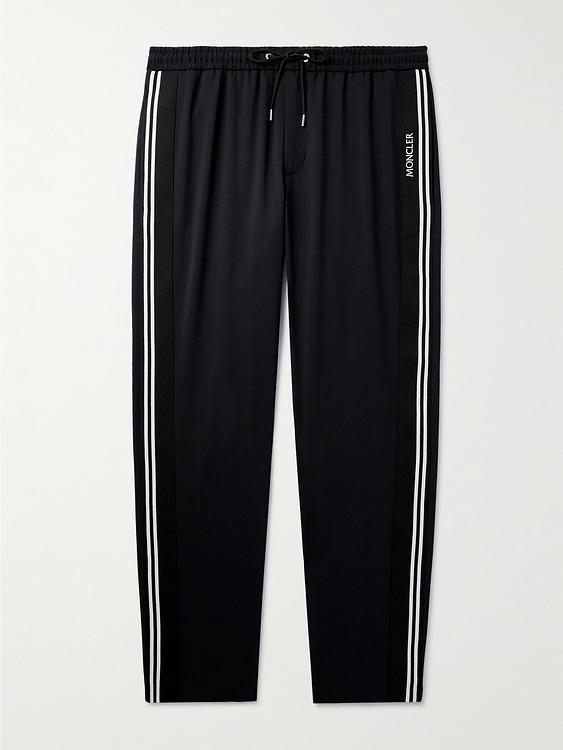 Black sweatpants from Moncler