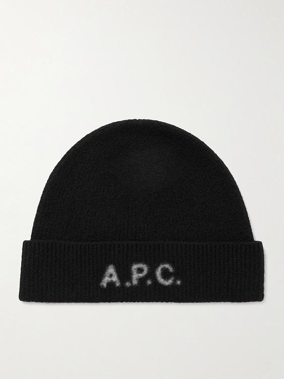 Black beanie from A.P.C