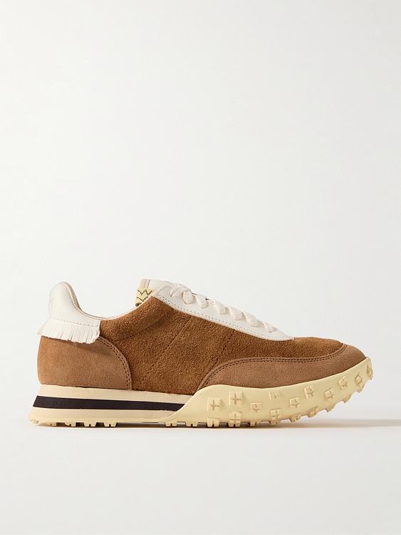 Brown sneakers from Visvim