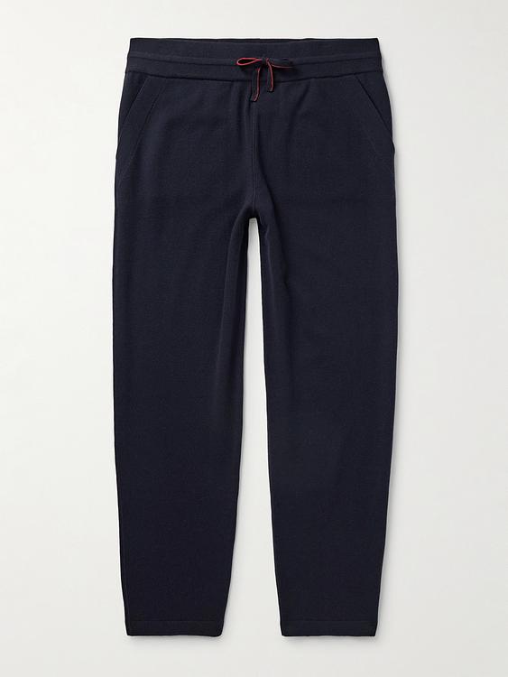 Black sweatpants from Loro Piana