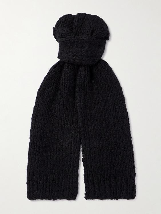 Black scarve from Gabriela Hearst