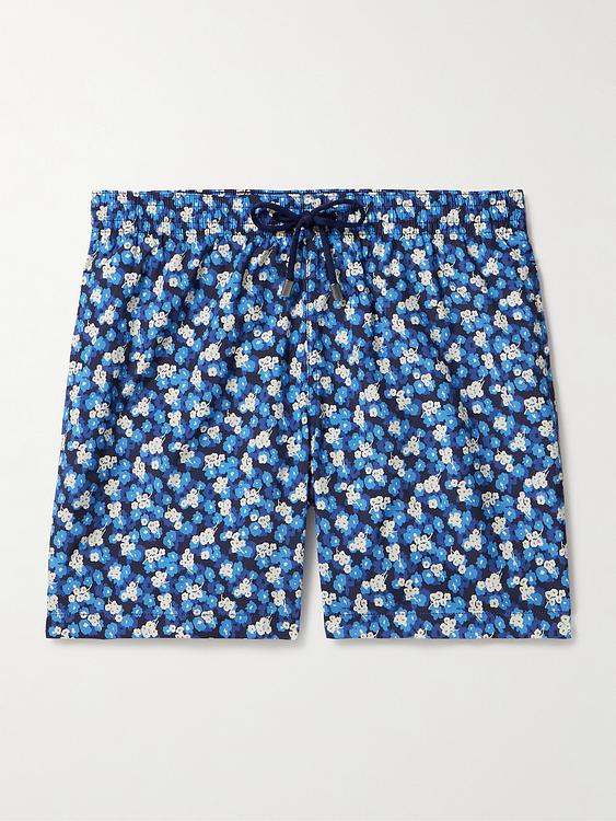 Multicolor swim shorts from Canali