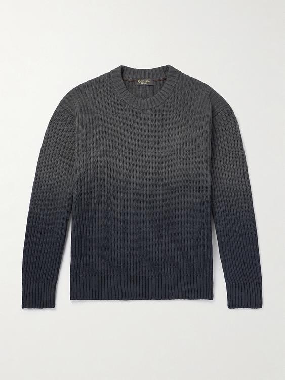 Black sweatshirt from Loro Piana