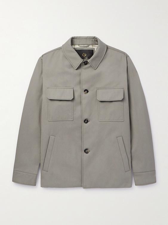 Grey casual jacket from Loro Piana
