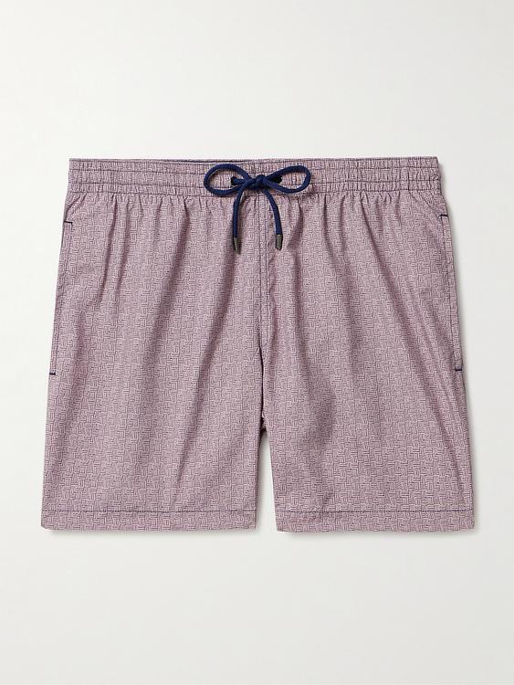 Light pink swim shorts from Canali