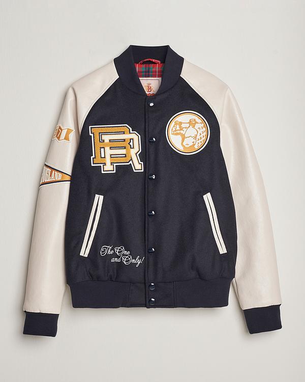 Black casual jacket from Baracuta